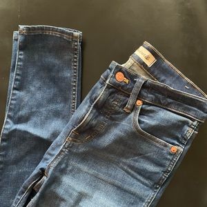 Madewell 9” High Rise skinny size 26 Tall